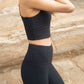 Amesuri Rib Top BLACK - SWELLY ONLINE STORE