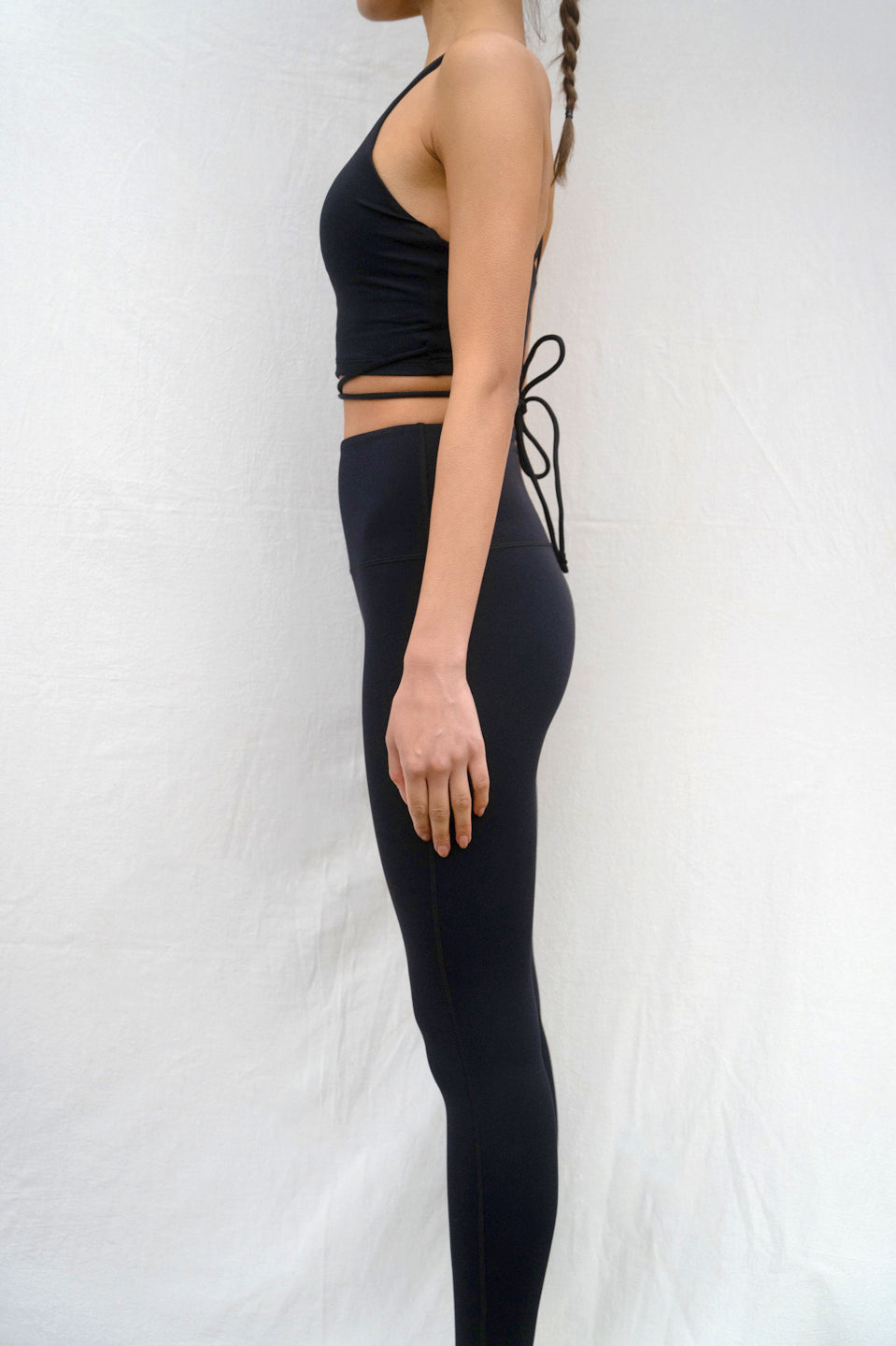 Waist Mark Top BLACK - SWELLY ONLINE STORE