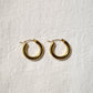 Circle Pierce / gold - SWELLY ONLINE STORE