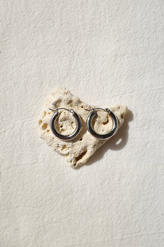Circle Pierce / silver - SWELLY ONLINE STORE