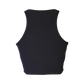 Amesuri Rib Top BLACK - SWELLY ONLINE STORE
