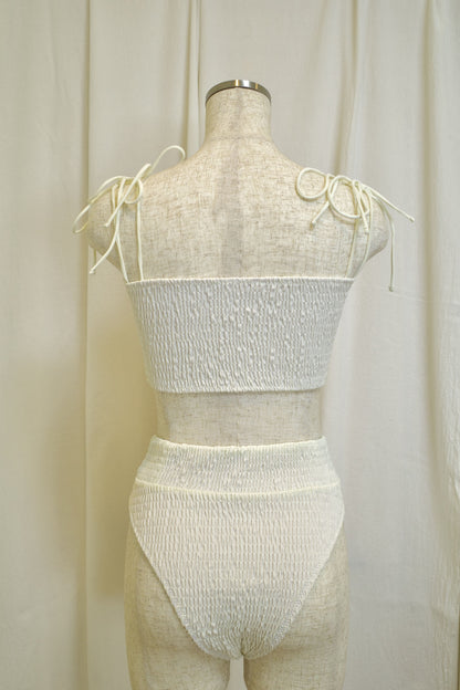 Sharing Highwaist Bottom avorio×pony - Welina ONLINE STORE