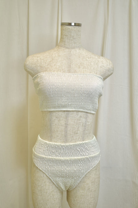 Sharing Bandeau Top avorio×pony - Welina ONLINE STORE