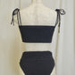 Sharing Highwaist Bottom nero×ampolla - Welina ONLINE STORE