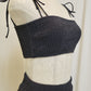 Sharing Bandeau Top nero×ampolla - Welina ONLINE STORE