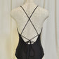 Back Open Basic Onepiece-Bikini nero - Welina ONLINE STORE