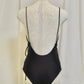 Back Open Basic Onepiece-Bikini nero - Welina ONLINE STORE