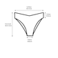 Zigzag Design Bottom ampolla - SWELLY ONLINE STORE