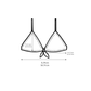 Triangle Zigzag Top ampolla - SWELLY ONLINE STORE
