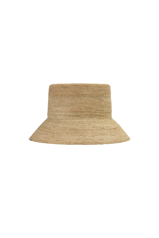 Straw Backet Hat - SWELLY ONLINE STORE