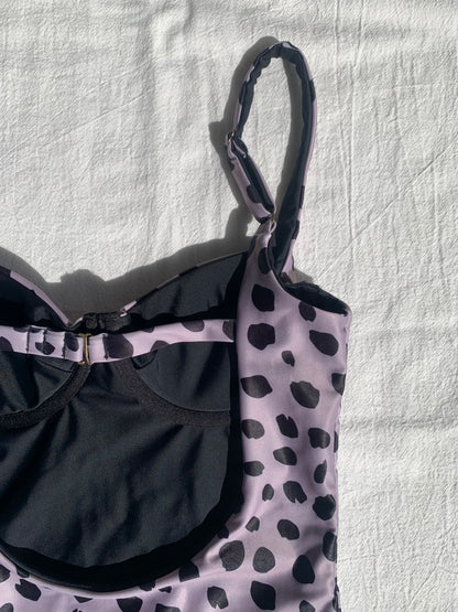 Wire Onepiece-bikini leopard - SWELLY ONLINE STORE