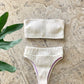 Sharing Highwaist Bottom avorio×pony - SWELLY ONLINE STORE