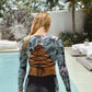 Botanical Back Cross Surfsuits - Welina ONLINE STORE