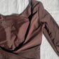 Longsleeve Surfsuits marron×zinnia - SWELLY ONLINE STORE