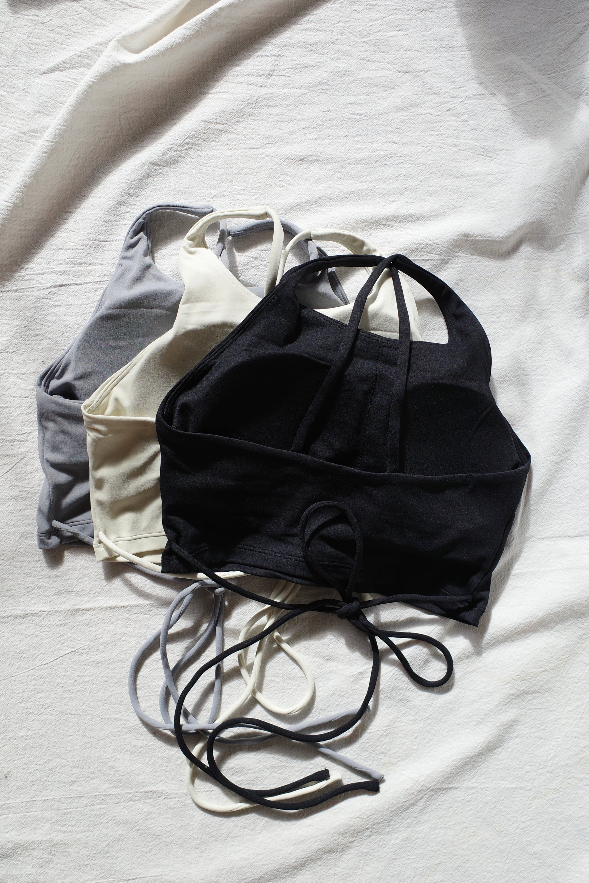 Waist Mark Top BLACK - SWELLY ONLINE STORE