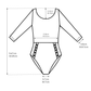Longsleeve Surfsuits marron×zinnia - SWELLY ONLINE STORE